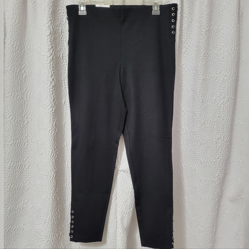 ⚘️I.N.C. Petite Lace Up Skinny Military Leggings - Picture 8 of 13